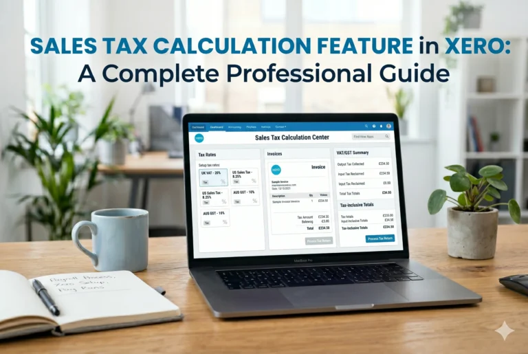 Sales Tax Calculation Feature in Xero: Complete Professional Guide